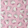 Hello Kitty Pink Sweet Quilter’s Cotton from Maywood Studio #30450 Fabric By The Yard